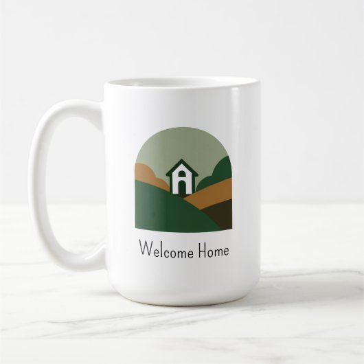 Mug Logo personnalisé Immobilier (Gauche)