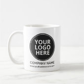 Mug Logo personnalisé Marque d'entreprise personnalisé (Gauche)