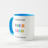 Mug Logo Personnalisé Promotionnel Business (Devant gauche)