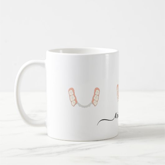 Mug Logo pour dentiste (Gauche)