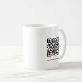 Mug Logo professionnel personnalisé QR Code Scan Me Mo (Devant droit)