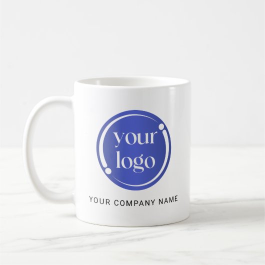 Mug Logo professionnel simple et moderne (Gauche)