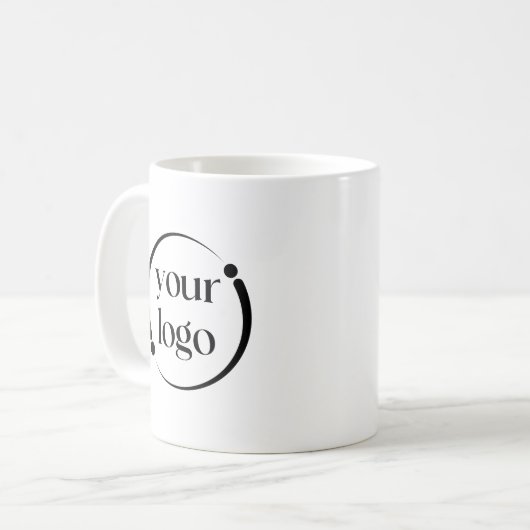 Mug Logo professionnel simple et moderne (Devant gauche)