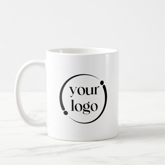 Mug Logo professionnel simple et moderne (Gauche)