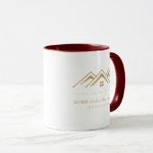 Mug Logo Promotionnel immobilier moderne (Devant droit)