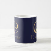 Mug Logo promotionnel Marine Blue & Gold Marketing (Centre)