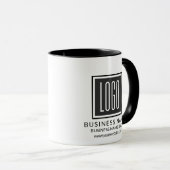 Mug Logo promotionnel personnalisable de Long Business (Devant droit)