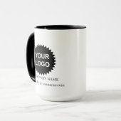Mug Logo promotionnel personnalisé (Devant gauche)