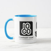Mug Logo promotionnel personnalisé (Gauche)