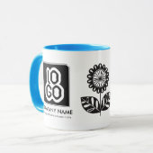 Mug Logo promotionnel personnalisé (Devant gauche)