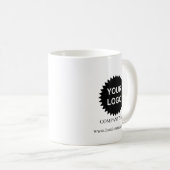 Mug Logo promotionnel personnalisé (Devant droit)