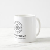 Mug Logo promotionnel personnalisé (Devant droit)