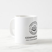 Mug Logo promotionnel personnalisé (Devant gauche)