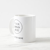 Mug Logo Promotionnel Personnalisé – Aucune Commande M (Devant gauche)