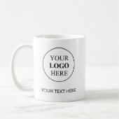 Mug Logo Promotionnel Personnalisé – Aucune Commande M (Gauche)