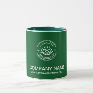 Mug Logo promotionnel personnalisé couleur verte