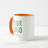 Mug Logo promotionnel personnalisé de l'entreprise No  (Devant gauche)