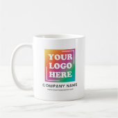 Mug Logo promotionnel personnalisé moderne (Gauche)