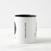 Mug Logo promotionnel professionnel personnalisé, code (Centre)