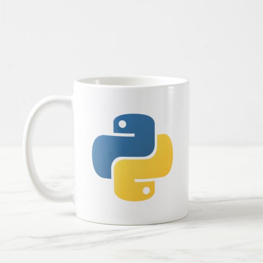 Mug Logo Python (Gauche)