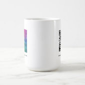 Mug Logo QR Code Scan Me Modern Elegant Simple (Centre)