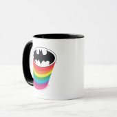 Mug Logo Rainbow de Batman (Devant gauche)