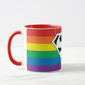 Mug Logo Rainbow Superman (Gauche)