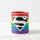 Mug Logo Rainbow Superman (Centre)