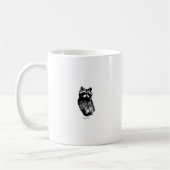 Mug Logo raton laveur de schéma (Gauche)