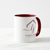 Mug Logo Réaliseur Promotionnel immobilier moderne (Devant droit)