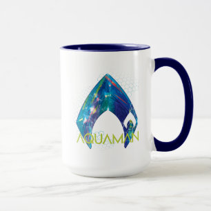 Mug Logo réfracté par   d'Aquaman Aquaman