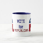 Mug Logo républicain d'éléphant (Centre)