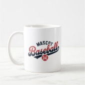 Mug Logo rétro de baseball Mascot (Gauche)