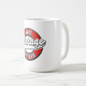 Mug Logo rétro de Dalat vietnam (Devant droit)