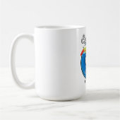 Mug Logo rétro pour explorer Orlando Floride. (Gauche)