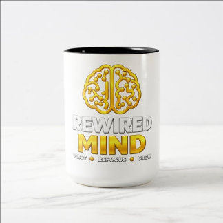 Mug Logo Rewired Mind - Mug à Café Noir