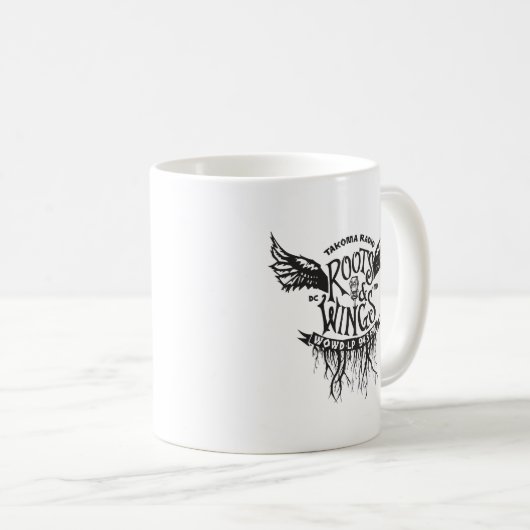 Mug Logo Roots & Wings (Devant droit)