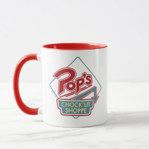 Mug Logo rouge de la boutique Pop's Chock'Lit