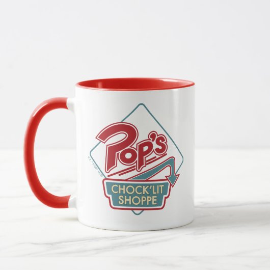 Mug Logo rouge de la boutique Pop's Chock'Lit (Gauche)