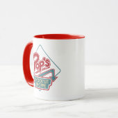 Mug Logo rouge de la boutique Pop's Chock'Lit (Devant gauche)