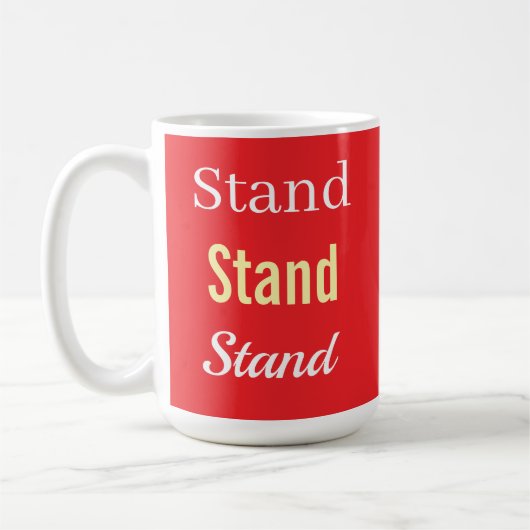 Mug Logo Rouge Debout (Gauche)