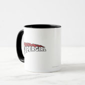 Mug Logo rouge et blanc de Supergirl (Devant gauche)