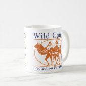 Mug Logo sauvage de base de protection de chameau (Devant droit)