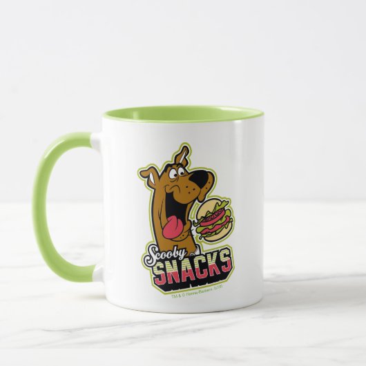 Mug Logo Scooby-Doo "Scooby Snacks" (Gauche)