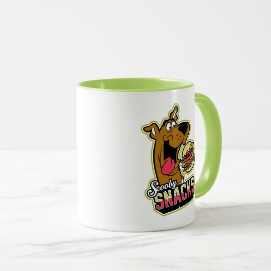Mug Logo Scooby-Doo "Scooby Snacks" (Devant droit)