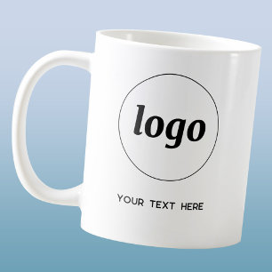 Mug Logo simple et commerce de texte