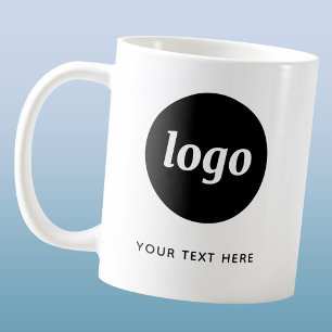 Mug Logo simple et commerce de texte