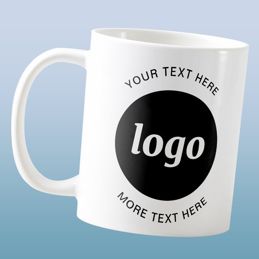 Mug Logo simple et commerce de texte