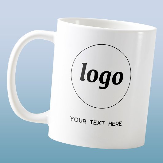 Mug Logo simple et commerce de texte