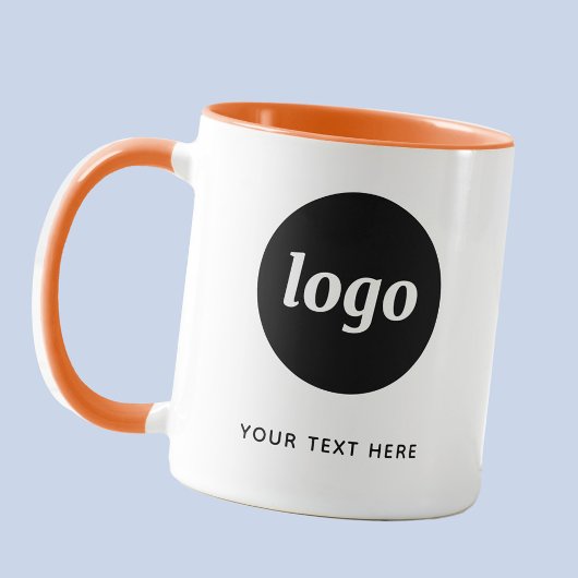 Mug Logo simple et commerce de texte